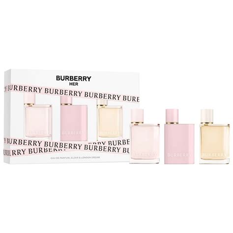 burberry her perfume trio|Burberry sephora mini her.